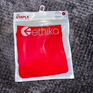 Red Ethika Staple boxers